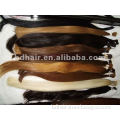 AAA grade remy human hair bulk /indian virgin raw hair extension